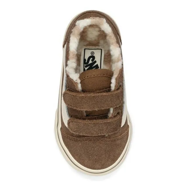 Baskets Scratchs Old Skool V Cozy Hug | Marron