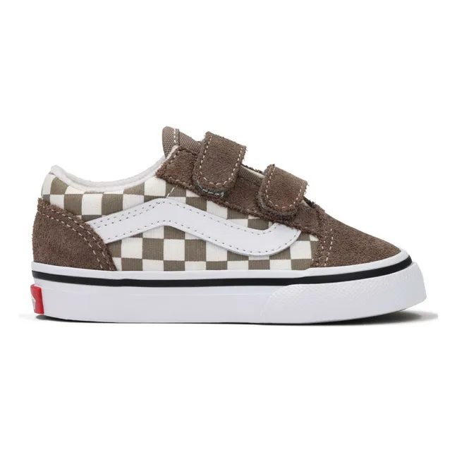 Baskets Scratchs Old Skool V Color Theory | Brun