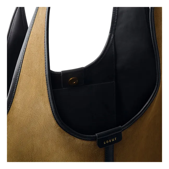 Bolsa de piel suave | Bronce