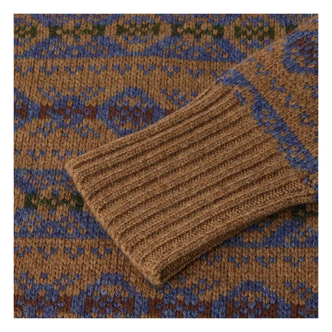 Gipsyj Merino Wool Sweater | Camel