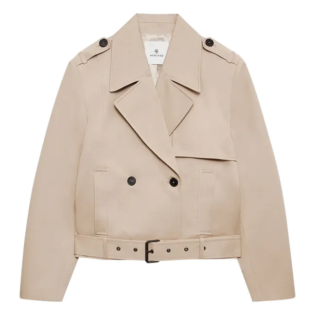 Greer jacket | Taupe brown