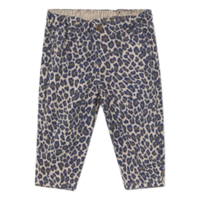 Pantalon Atenas Coton Bio | Beige chiné
