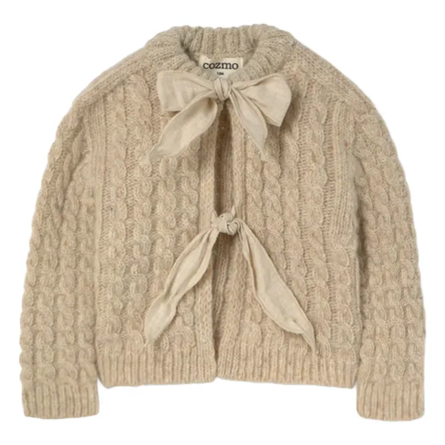 Cardigan Martinique Mini | Beige chiné
