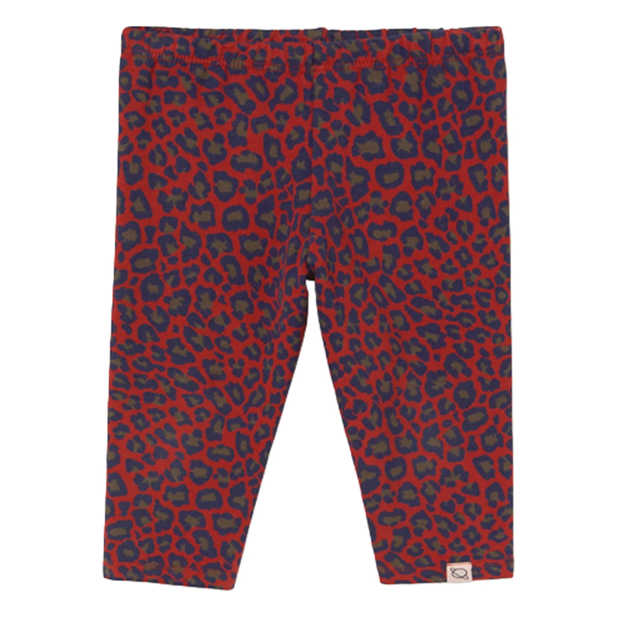 Cozmo Red Organic Cotton Baby Leopard Legging