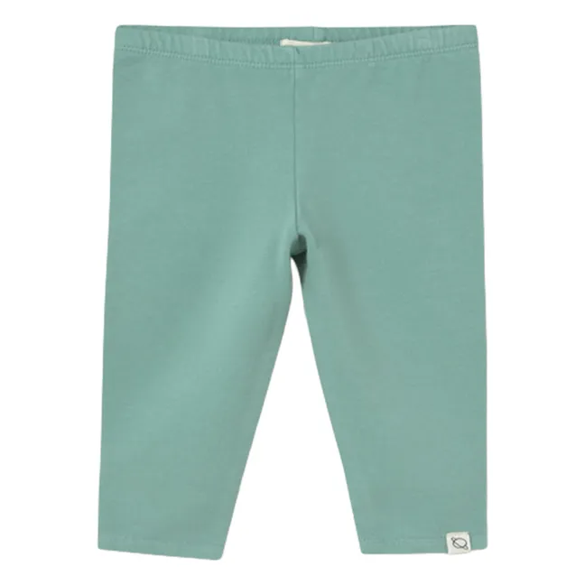 Legging Coton Bio | Vert d'eau