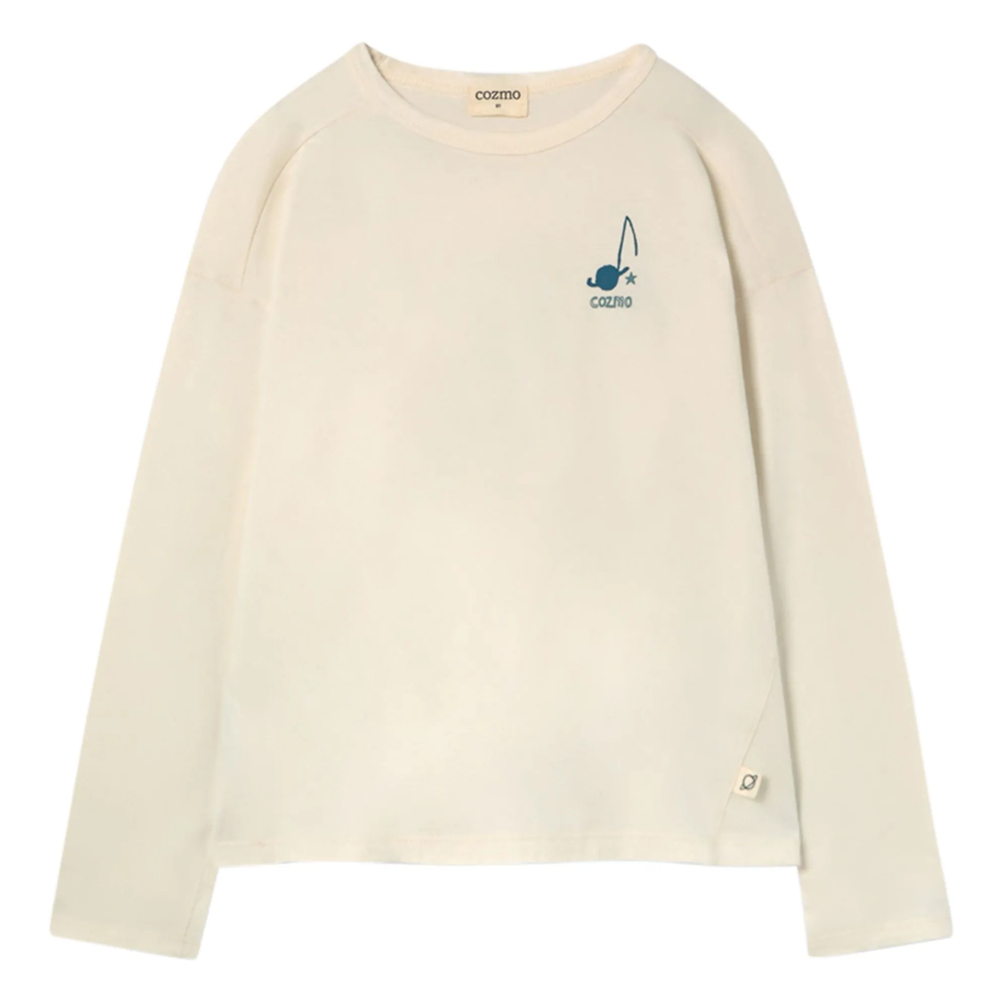 Cozmo White Joel Organic Cotton T-Shirt