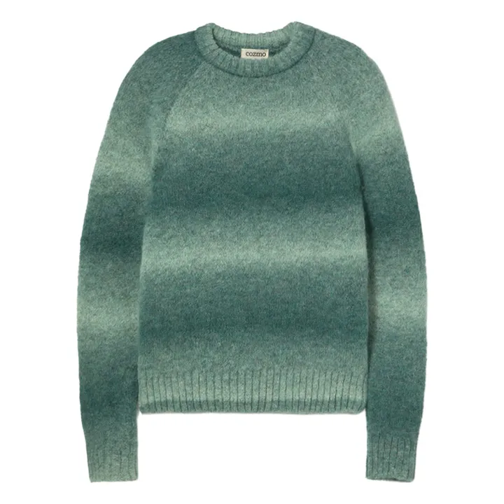 Cannes Mohair sweater | Green water- Product image n°0