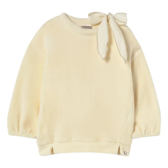 Sweat Suecia Coton Bio | Ecru