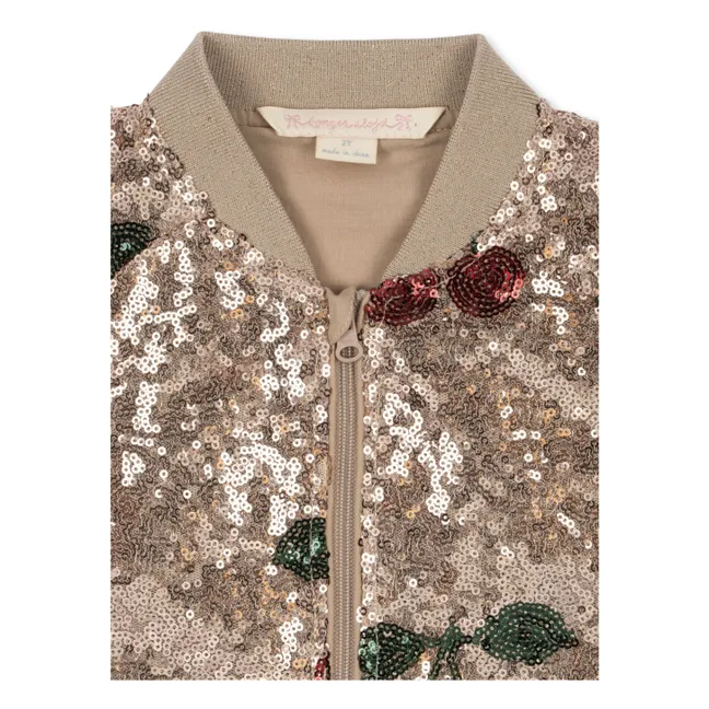 Chaqueta de lentejuelas Starla Cerises | Dorado