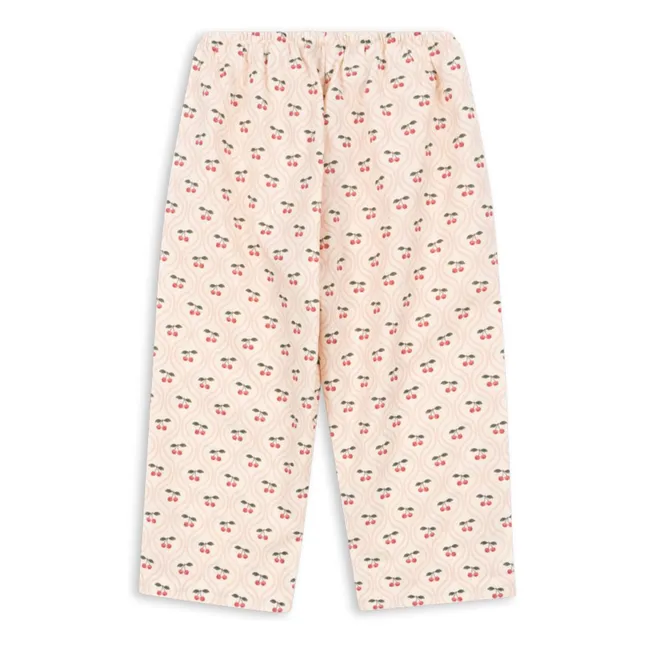 Cianna Cerises organic cotton pants | Pale Pink