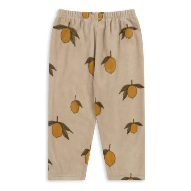 Pantalon Polaire Tavi Citrons Fibres Recyclées | Beige