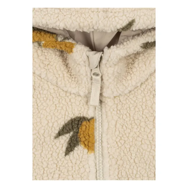 Giacca Sherpa in fibra riciclata di Jody Lemons | Beige