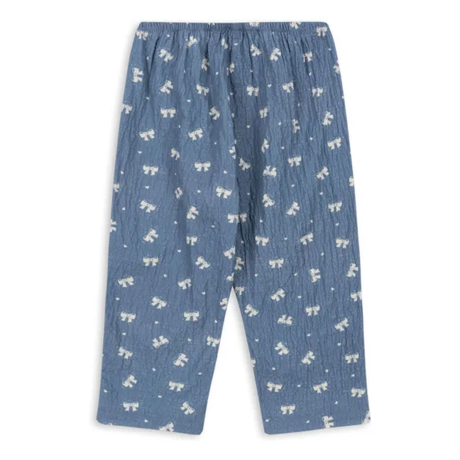 Pantalon Vida Coton Bio | Bleu