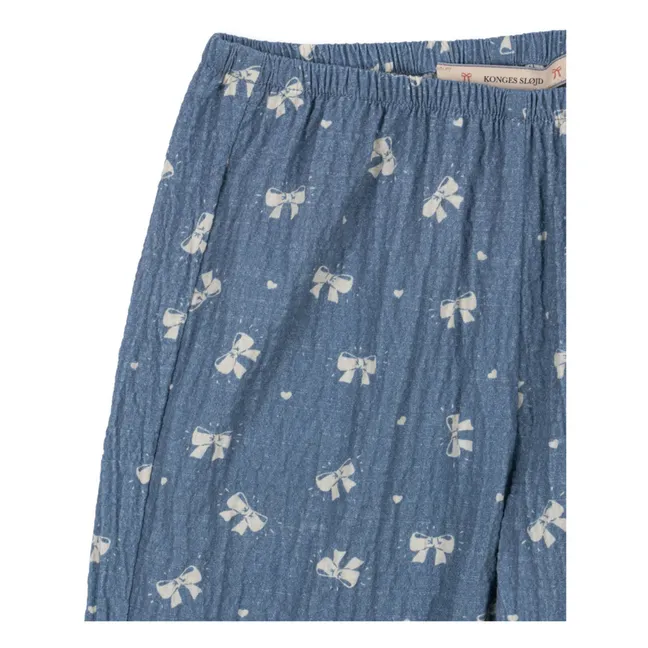 Pantalon Vida Coton Bio | Bleu