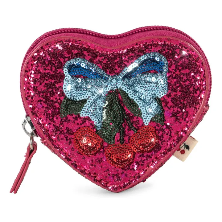 Porte Monnaie Sequins Tut | Rose- Image produit n°0