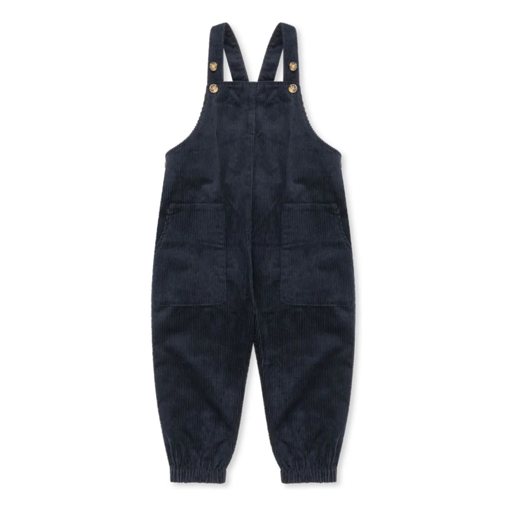 Konges Sløjd Midnight Blue Sully Organic Cotton Corduroy Dungarees