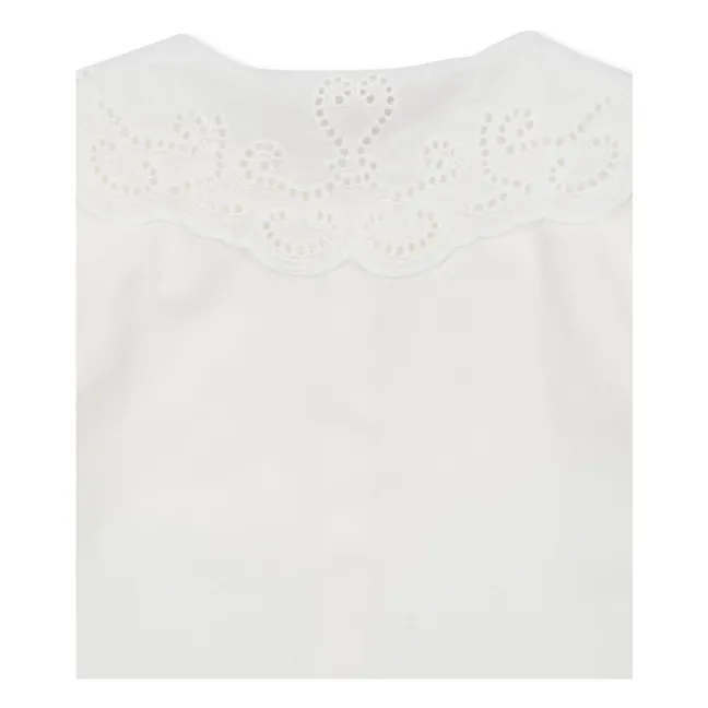 Blouse Rilo Coton Bio | Blanc