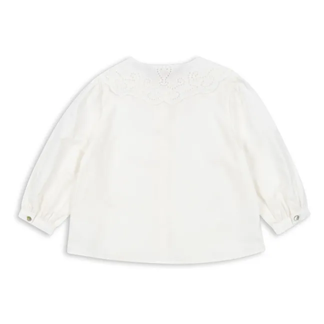 Blouse Rilo Coton Bio | Blanc