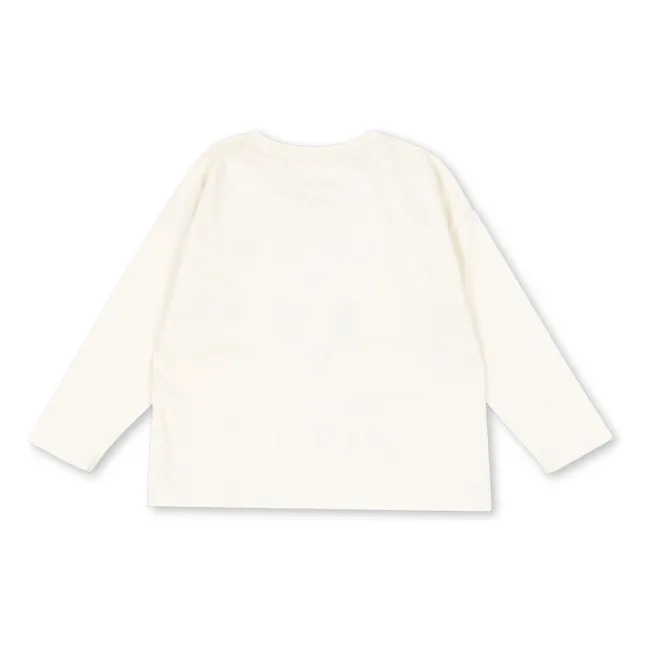 T-shirt Lin Match Coton Bio | Ecru