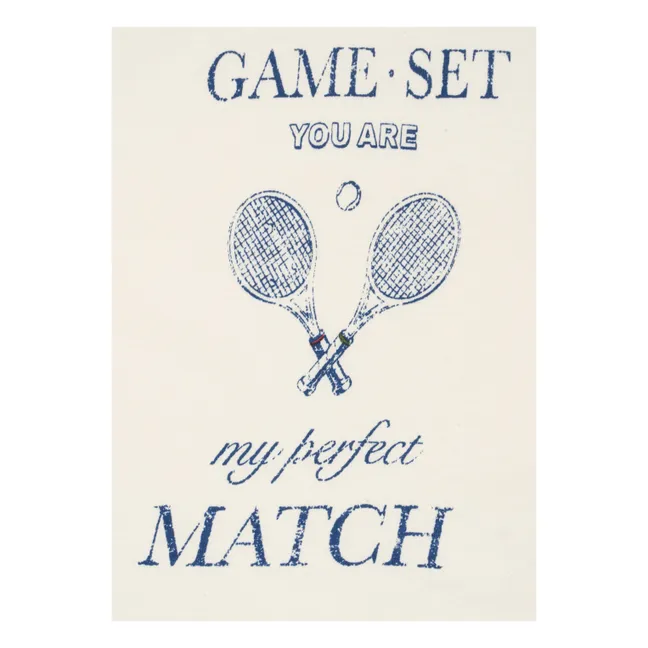 T-shirt Lin Match Coton Bio | Ecru