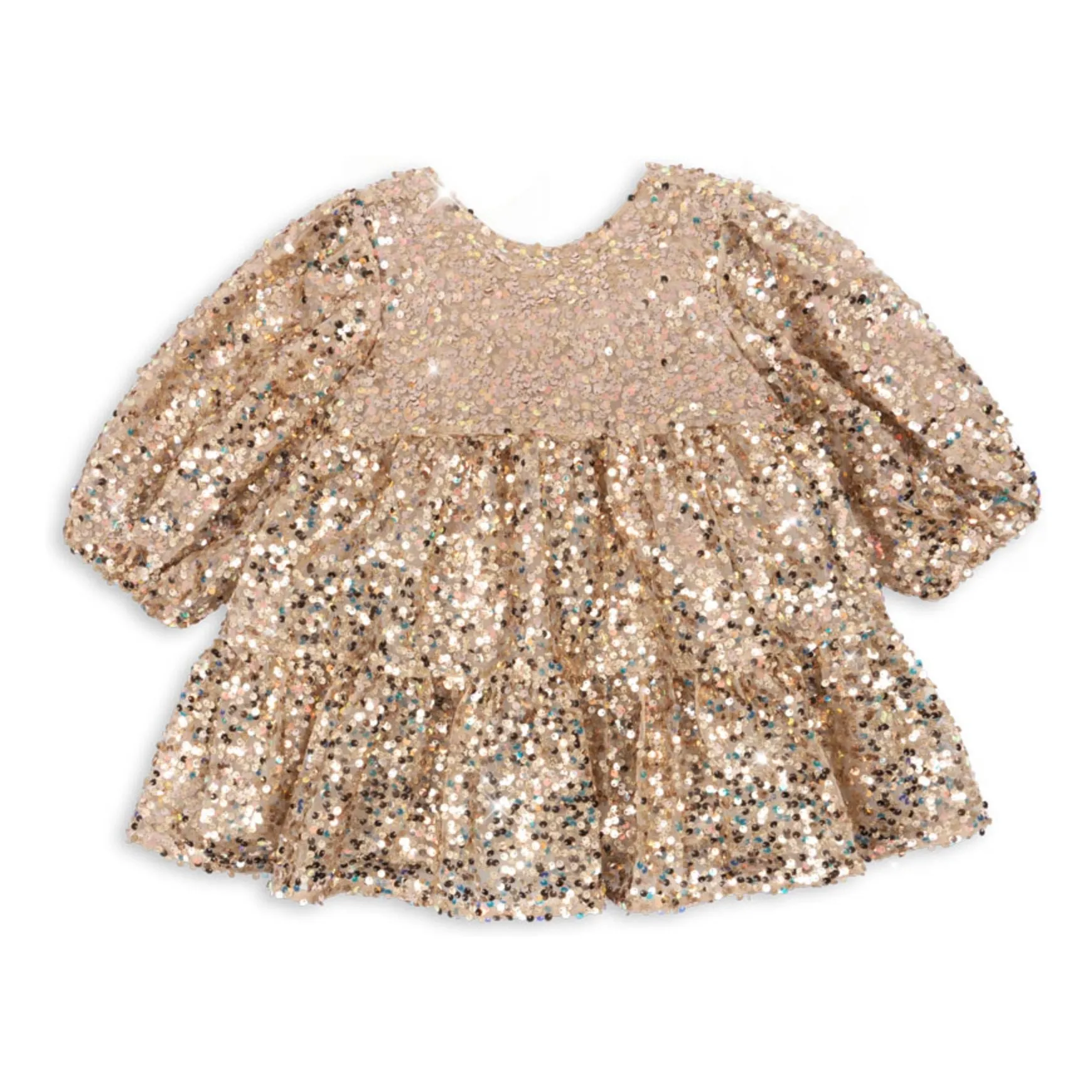 Konges Sløjd Gold Lila Sequin Dress
