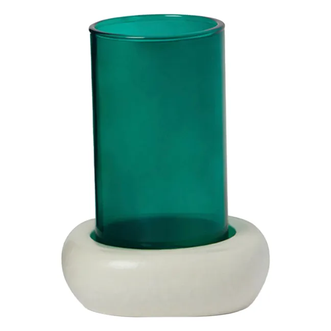 Gemini candle jar | Turquoise