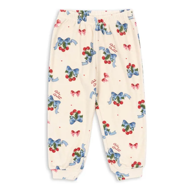 Itty Knots Organic Cotton Jogger | Beige