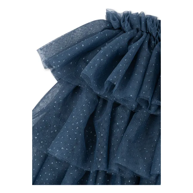 Gonna Fay Tulle Fibre riciclate | Blu