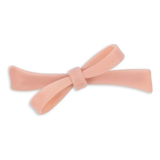 Barrette Nœud | Rose pâle