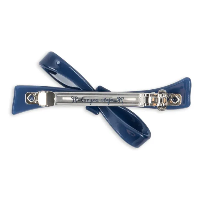 Barrette Nœud | Bleu