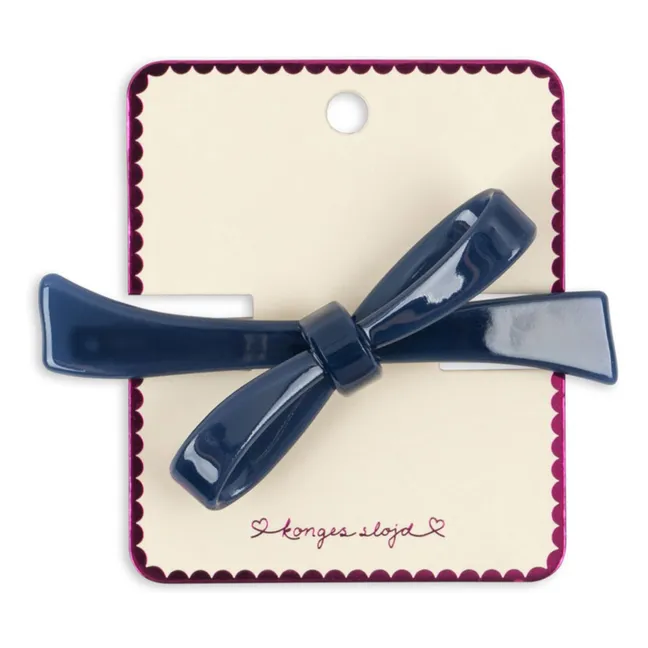 Barrette Nœud | Bleu
