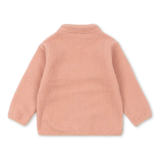 Thermy Sherpa Façon Jacke Kirsche | Rosa