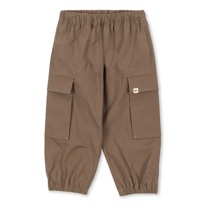 Peppe Organic Cotton Pants | Brown- Product image n°0