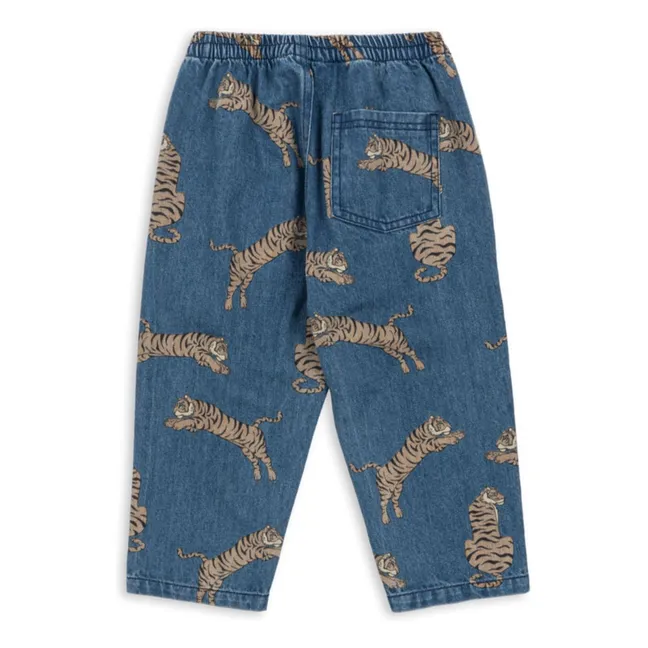 Jeans Magot Tigers Bio-Baumwolle | Blau