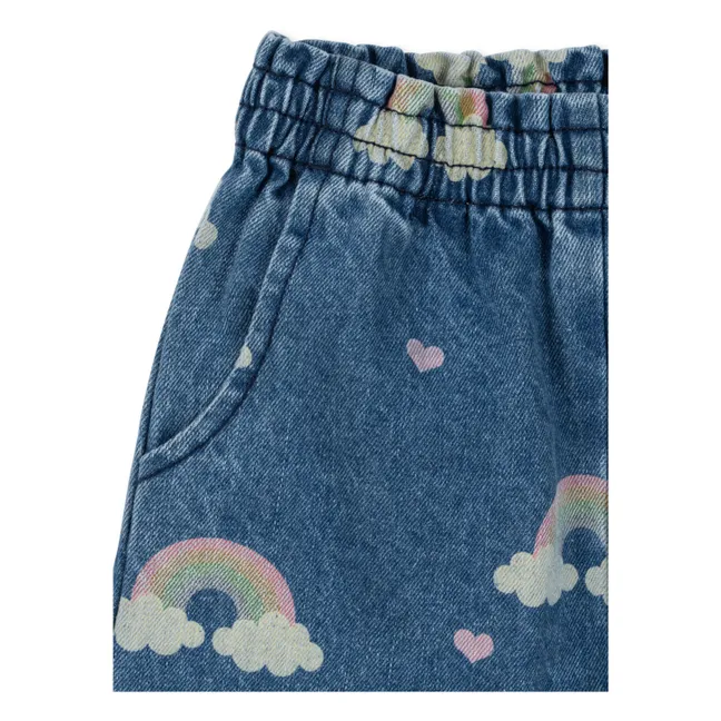 Jean Magot Arc en Ciel Coton Bio | Bleu