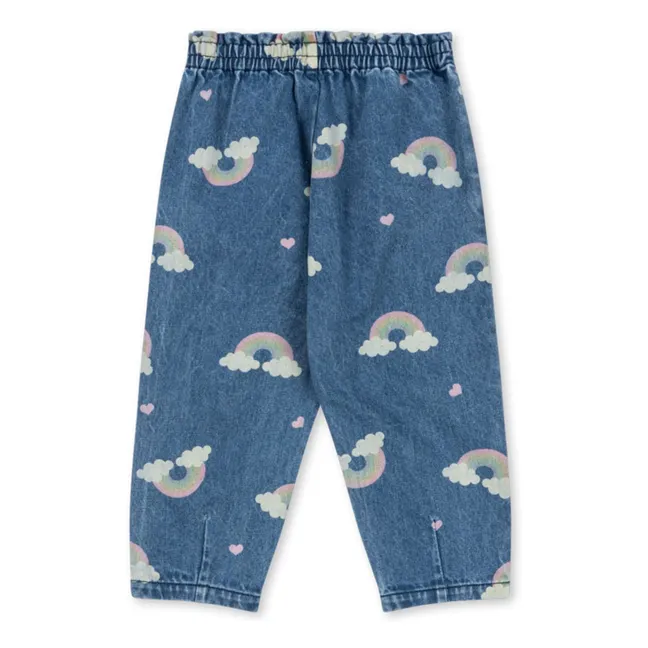 Jean Magot Arc en Ciel Coton Bio | Bleu