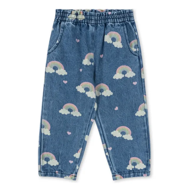 Arc en Ciel organic cotton jeans | Blue