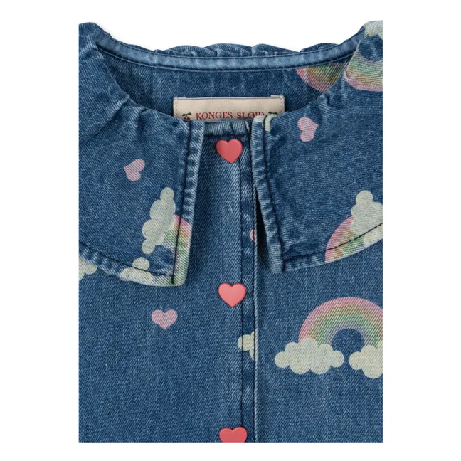 Chemise en Jean Magot Arc en Ciel Coton Bio | Bleu