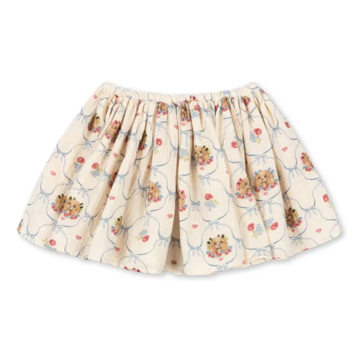 Coco Dog Skirt Organic Cotton | Ecru- Product image n°3