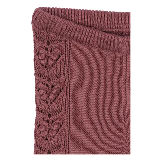 Cabby organic cotton leggings | Dusty Pink