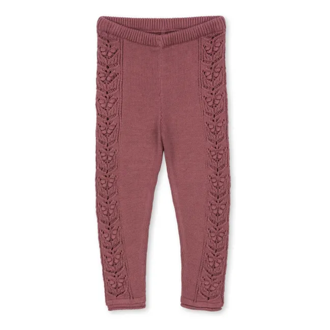 Legging Cabby Coton Bio | Vieux Rose