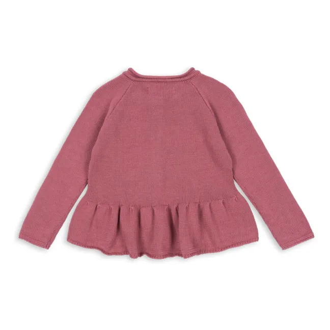 Gilet Cabby Coton Bio | Vieux Rose