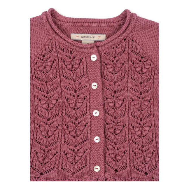 Gilet Cabby Coton Bio | Vieux Rose