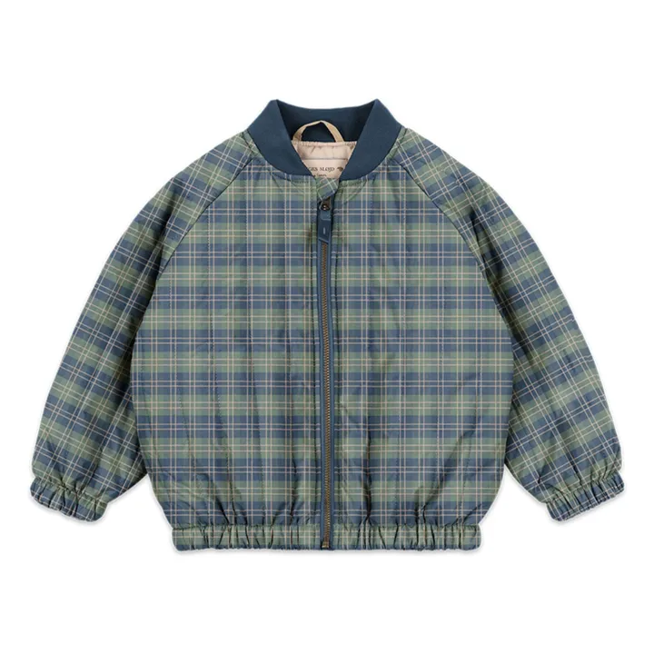 Veste Juno Carreaux | Bleu- Image produit n°0