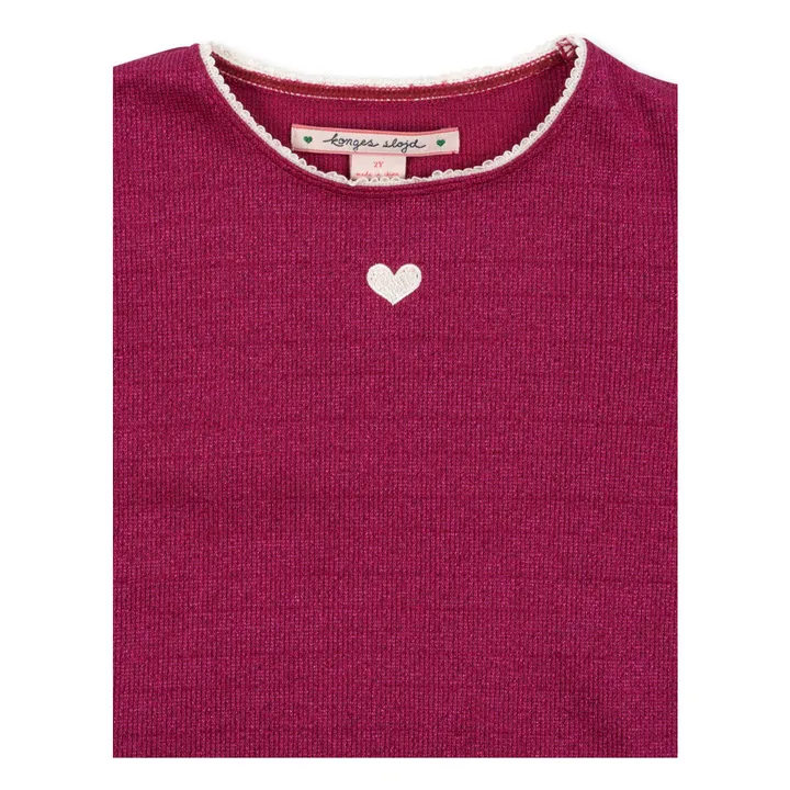 Brillant Roli T-shirt | Fuchsia- Product image n°3