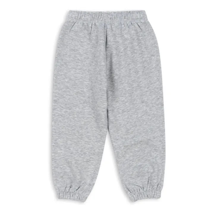 Jogger Lou Coton Bio | Gris chiné- Image produit n°1