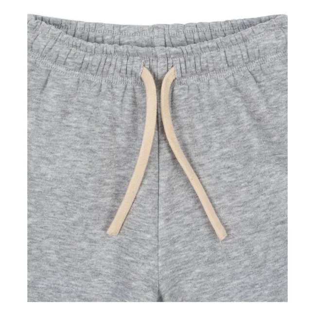 Jogger Lou Coton Bio | Gris chiné