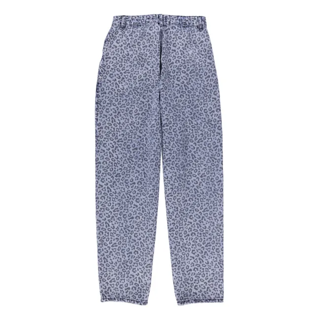 Vaqueros con estampado animal | Washed Blue