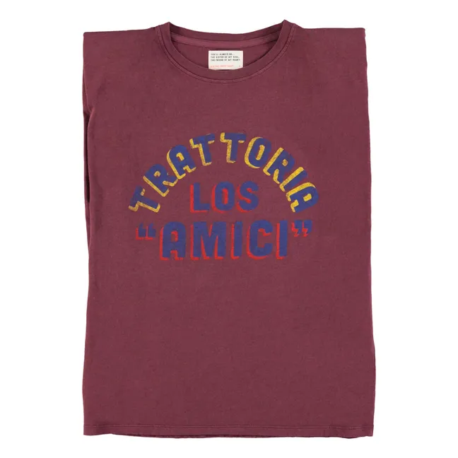 Camiseta Alicia Los Amici | Berenjena