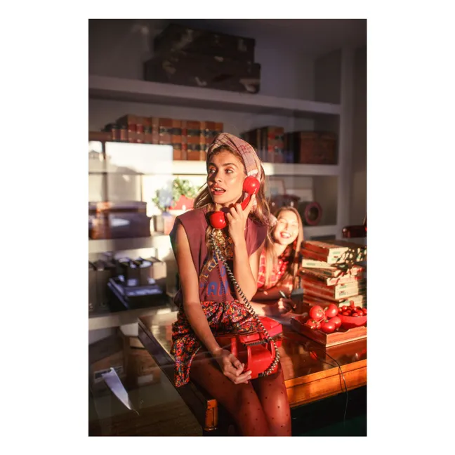 Débardeur Alicia Los Amici | Aubergine